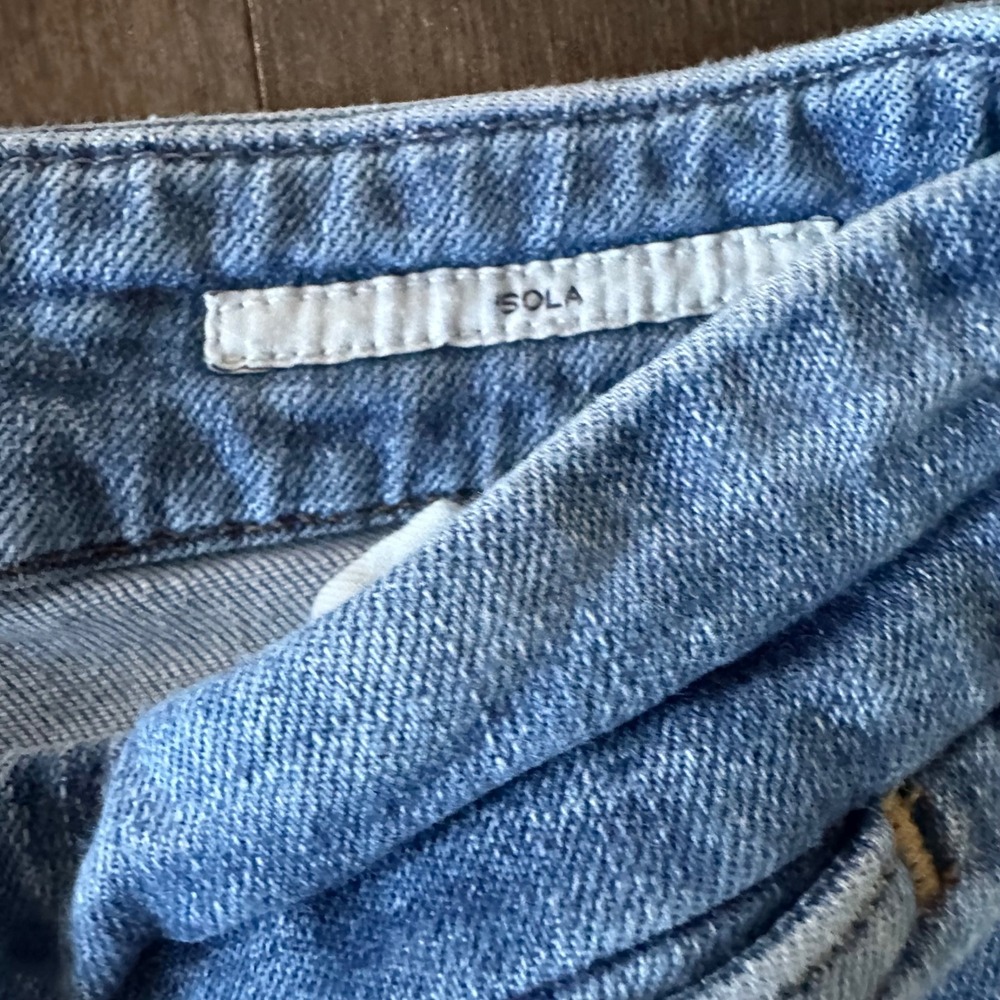 Citizens of Humanity Isola Cropped Bootcut Jeans Stretch Raw‎ Hem 31 - Picture 3 of 9